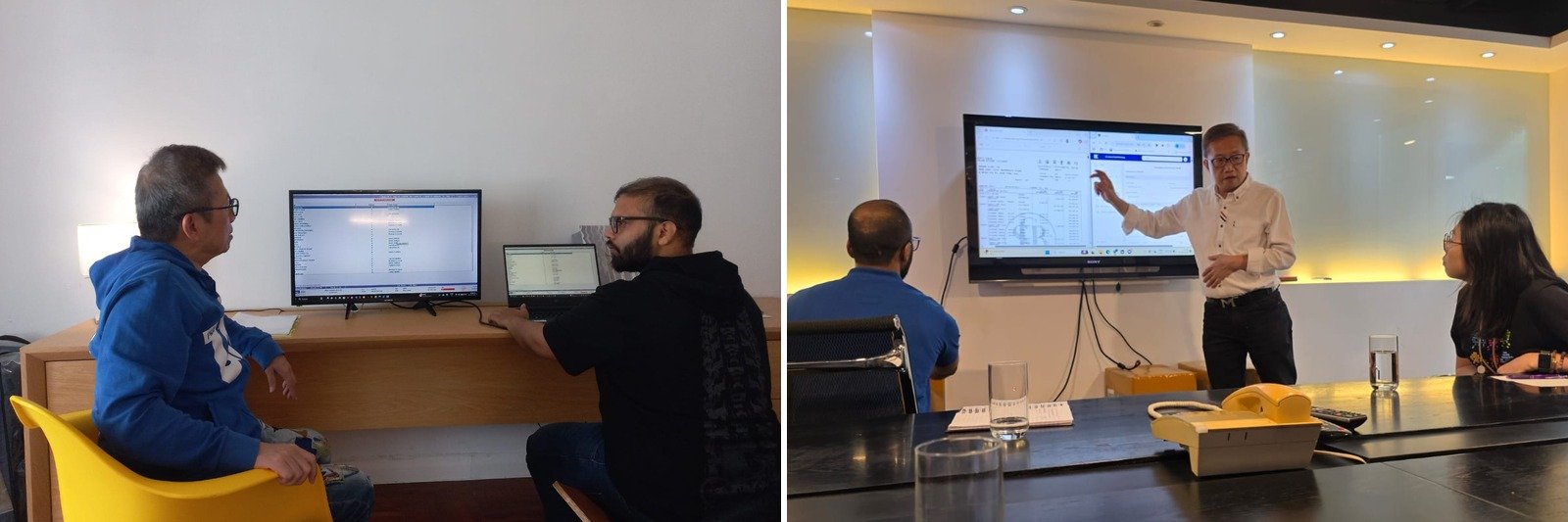 Webilius team at work